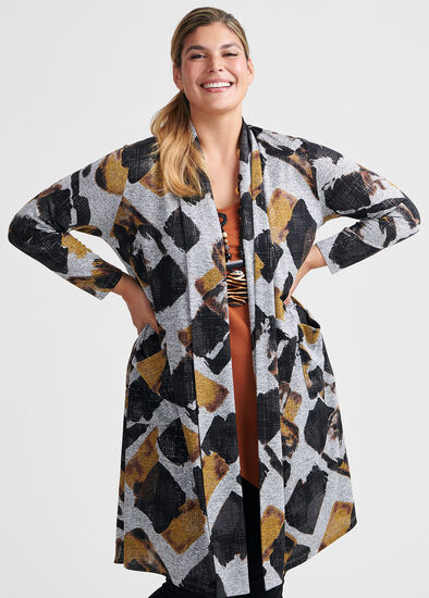 Plus Size Golden Days Snug Cardi
