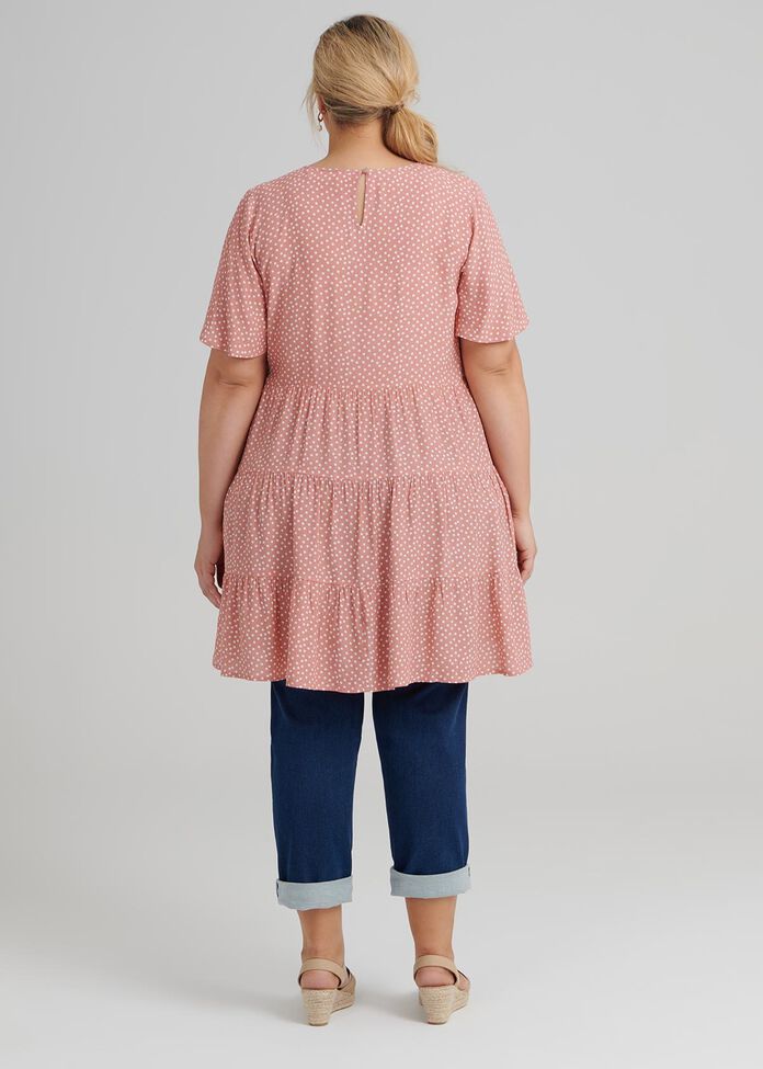 Teared Spot Tunic, , hi-res