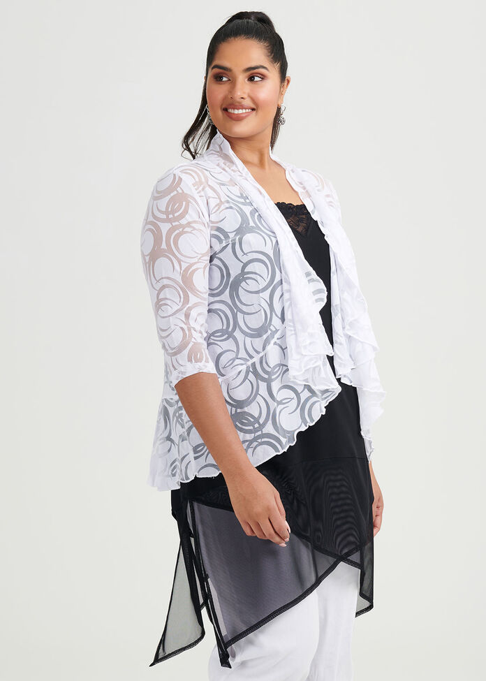 Mesh Summer Days Cardi, , hi-res