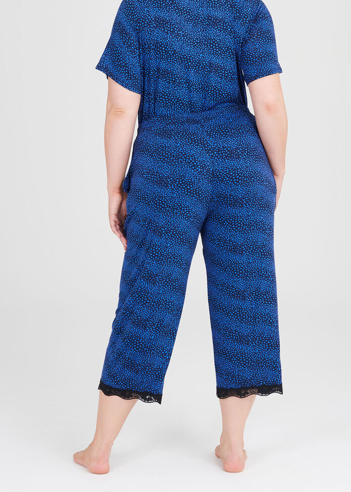 Natural Print Pj Pant, , hi-res