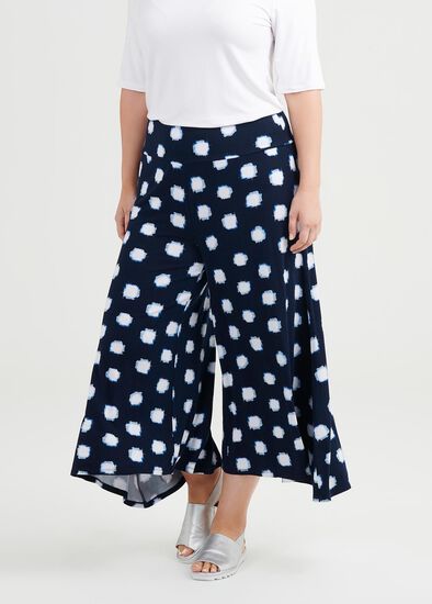 Plus Size Bamboo Ikat Spot Pant