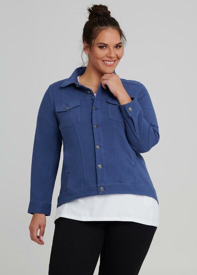 Plus Size The Best Friend Denim Jacket