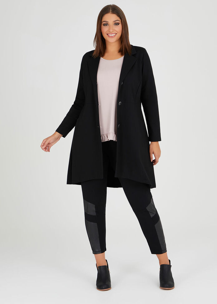 Bryn Bamboo Ponte Jacket, , hi-res