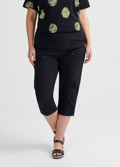 Plus Size Holiday Crop Pant