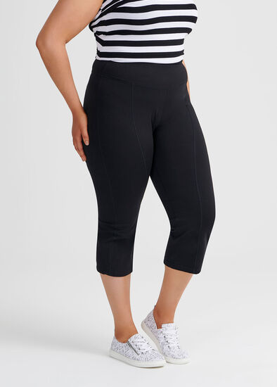 Plus Size Yoga Organic Crop Pant