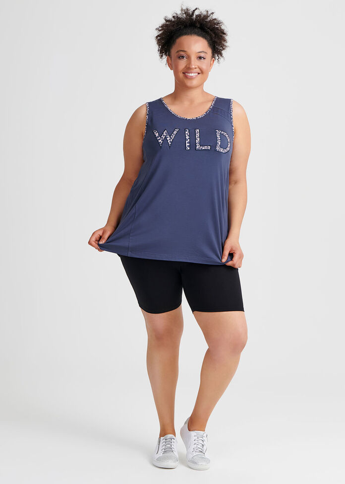 Bamboo Wild Layered Tank, , hi-res