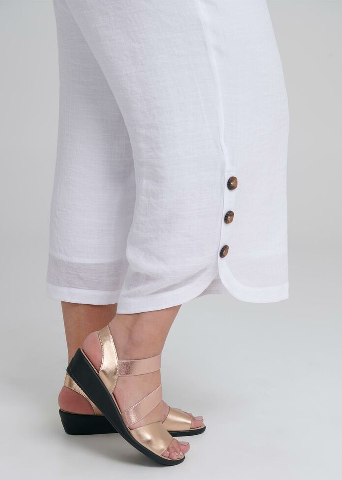 Sahara Button Crop Pant, , hi-res