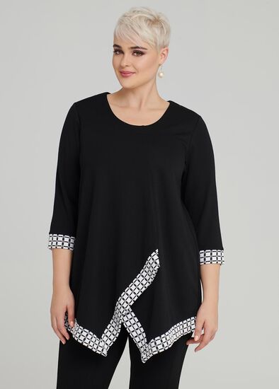 Plus Size Fairview Ponti Top