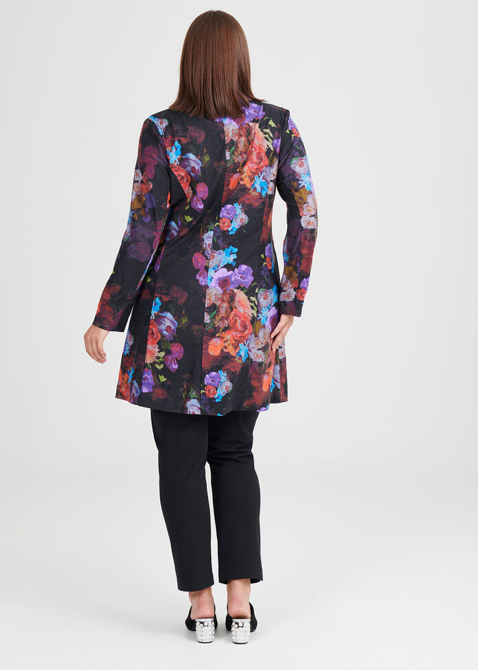 Rose Garden Linen Jacket, , hi-res