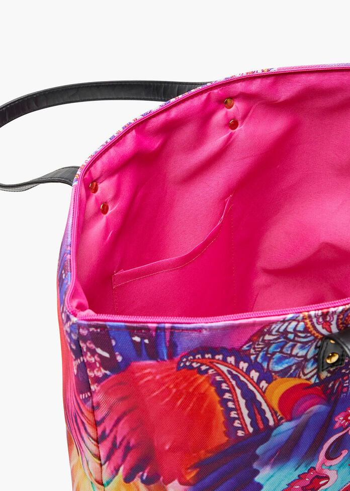 Bright Paisley Tote Bag, , hi-res