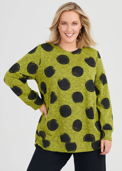 Cotton Textured Spot Sweat