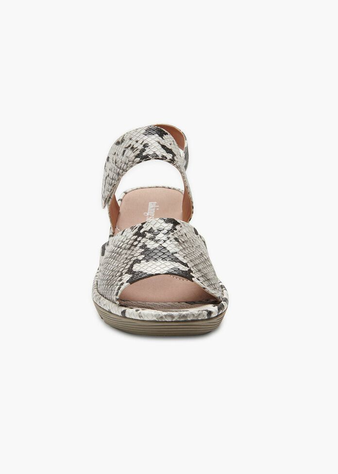 Madison Snake Print Wedge, , hi-res