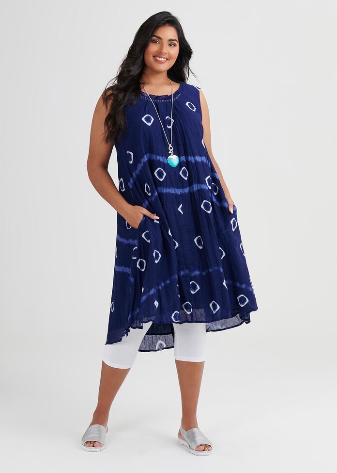 Cotton Happy Feelings Dress, , hi-res