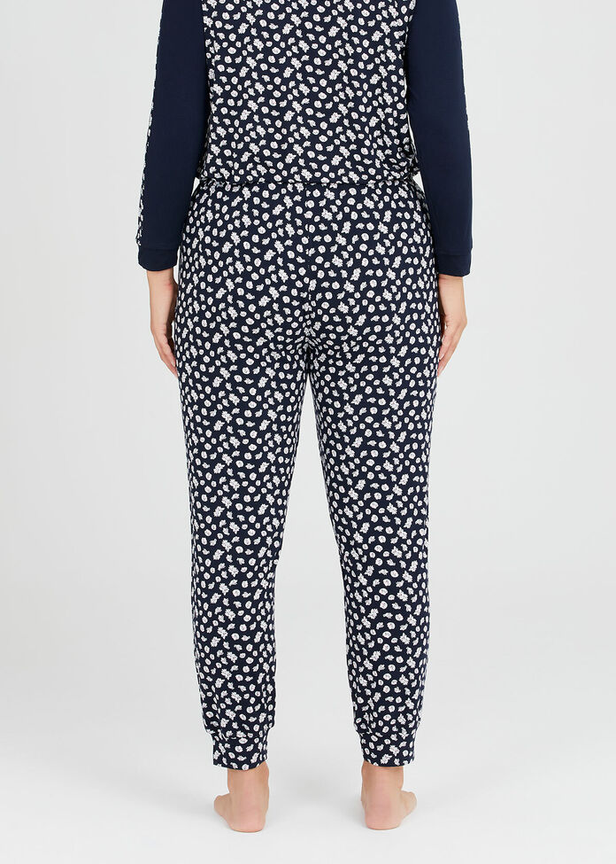 Bamboo Daisy Pyjama Pant, , hi-res