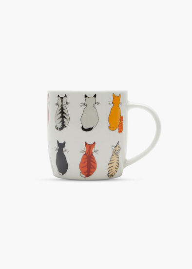 Back It Up Cat Mug