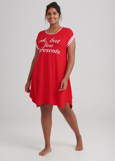 Plus Size First Presents Nightie