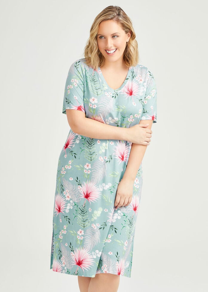 Bamboo Garden Nightie, , hi-res