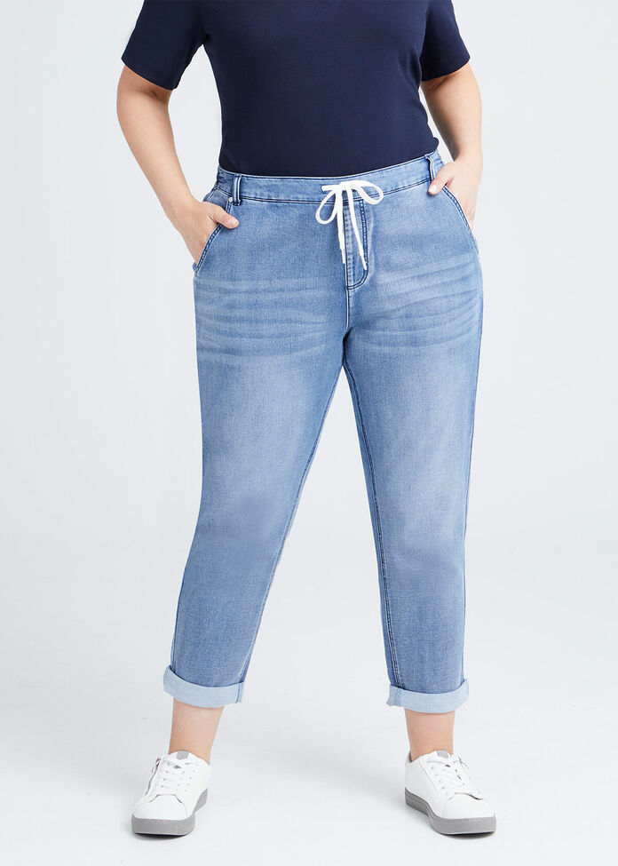 Iconic Flat Front Jogger, , hi-res