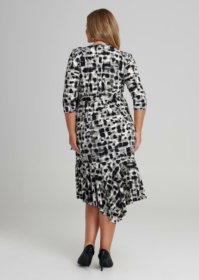 Line Manager Wrap Dress, , hi-res