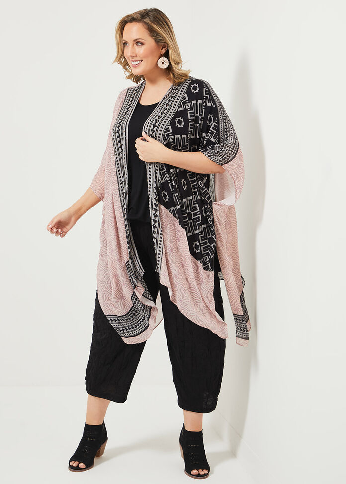 Blush Tribal Cape, , hi-res