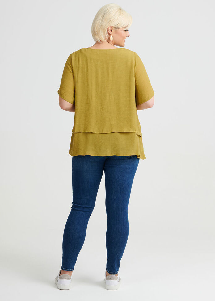 My Lurex Knot Top, , hi-res