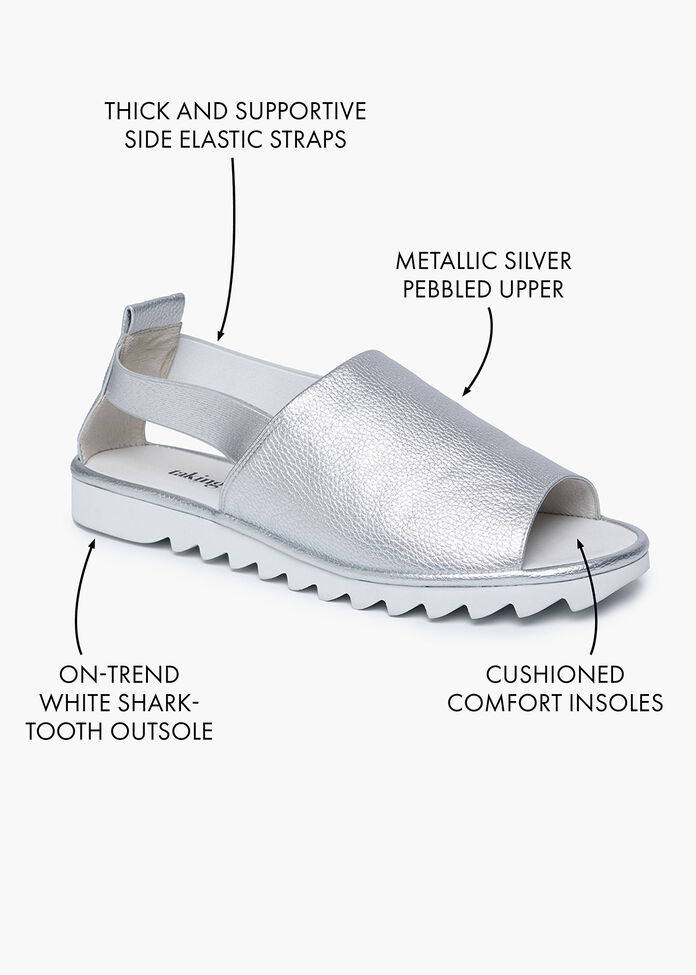 Silver Siren Sandal, , hi-res