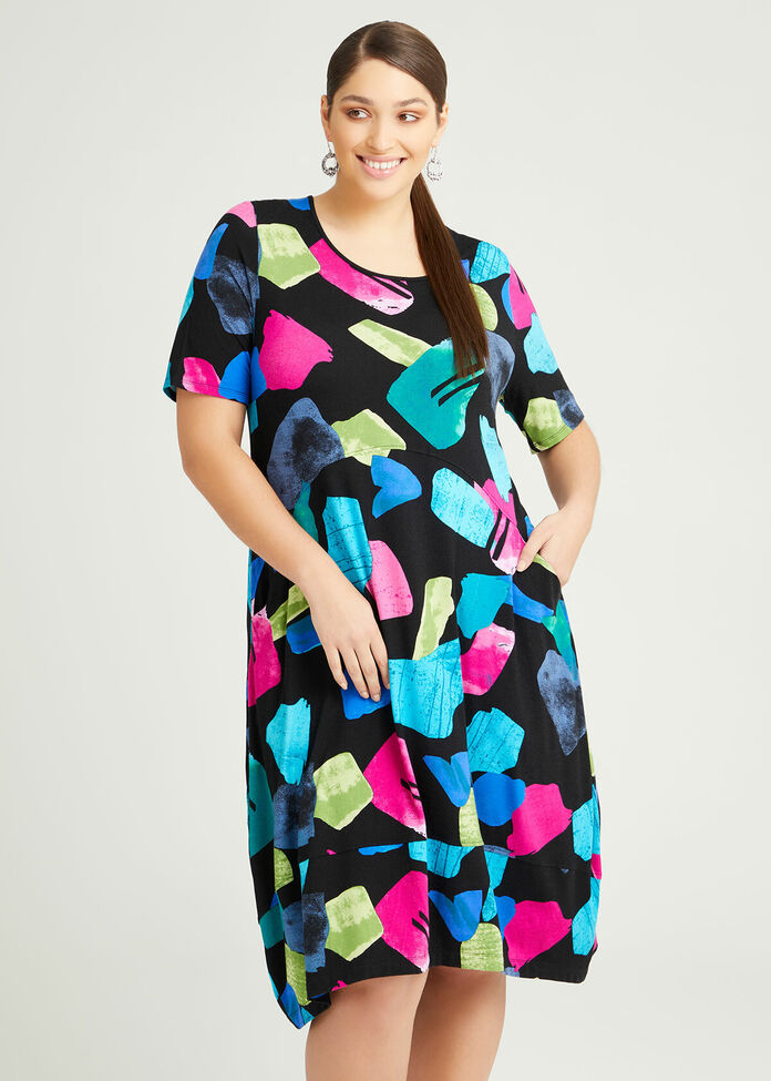 Bamboo Mimosa Pocket Dress, , hi-res