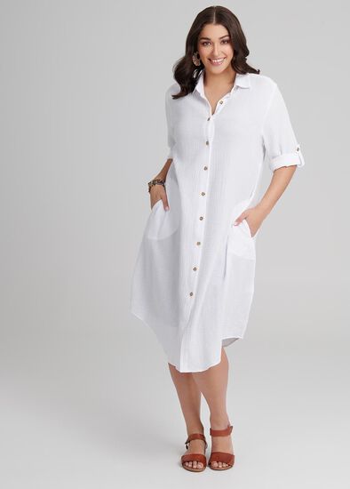 Plus Size Cotton Malta Shirt