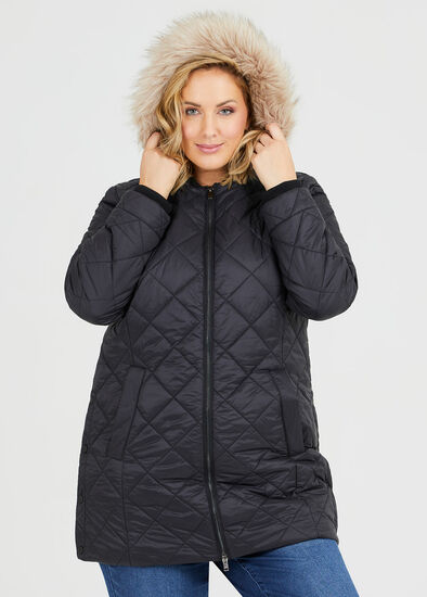 Plus Size Weekender Puffer Jacket