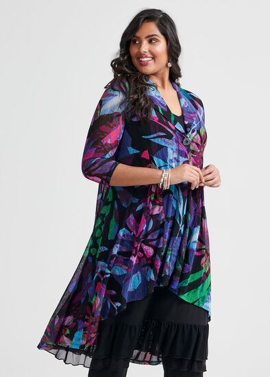 Plus Size Enchanted Cardi