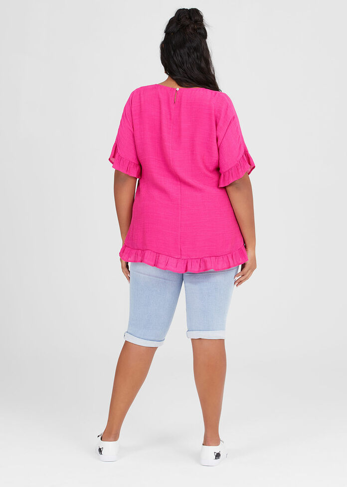 Voyage Frilly Top, , hi-res