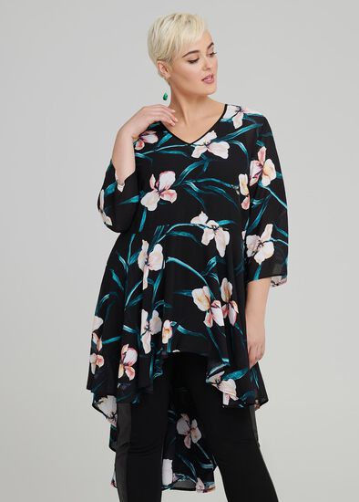 Plus Size Winter Bloom Top