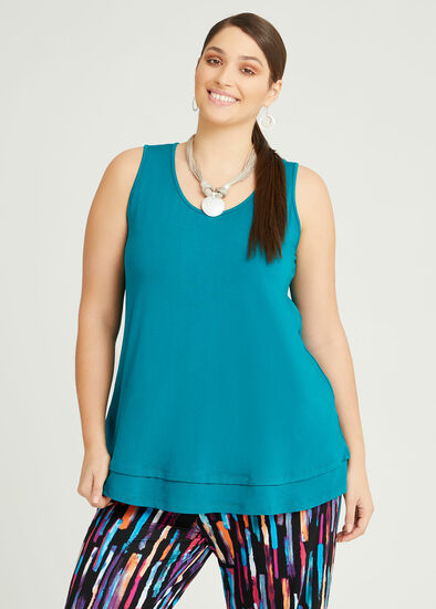 Plus Size Bamboo Out And About Tank