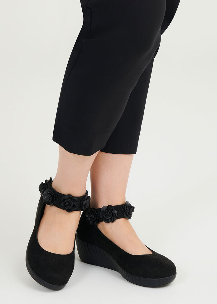 The Floral Ginger Court Wedge, , hi-res