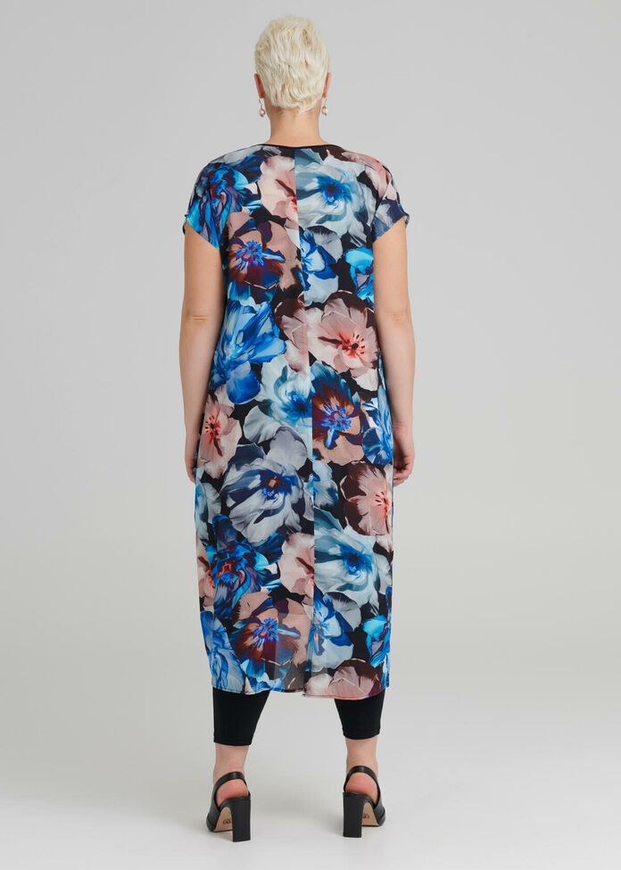 Jardin Print Dress, , hi-res