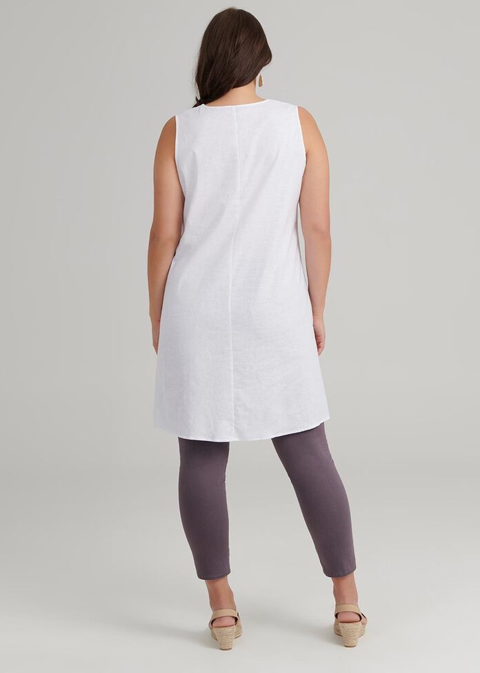 Linen Radiant Tunic, , hi-res