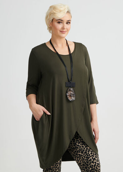 Plus Size Bamboo Entice Tunic