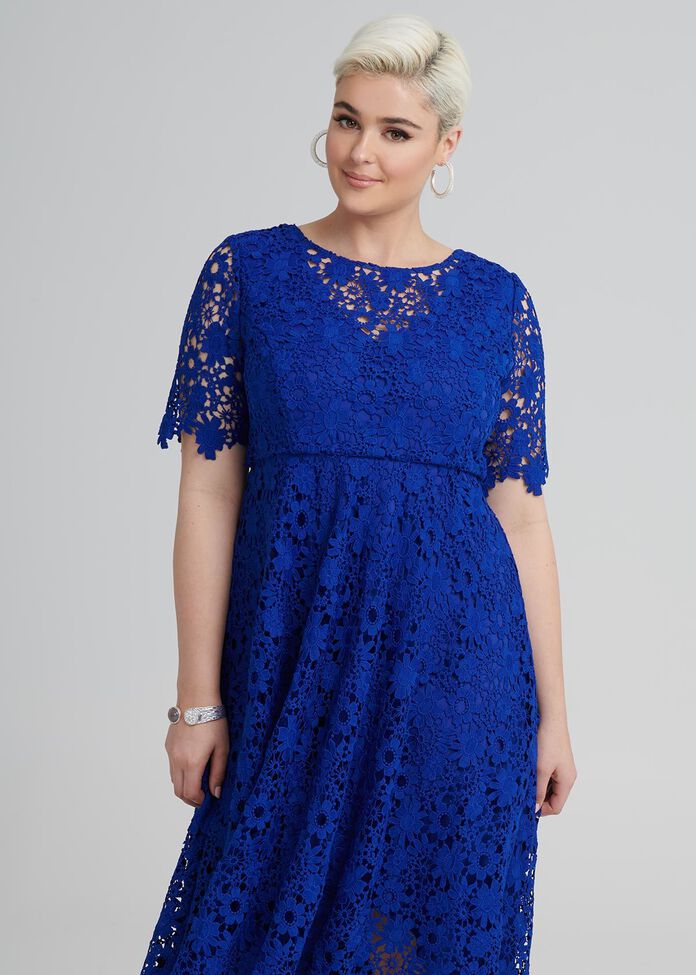 Just You Wait Lace Dress, , hi-res