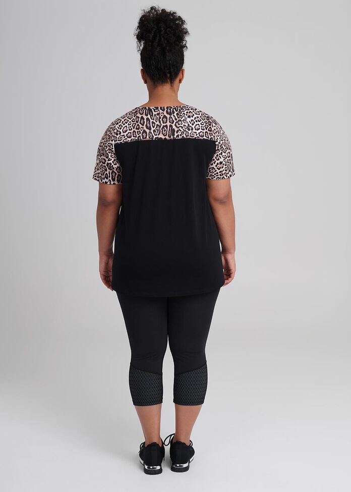 Leopard Active Tee, , hi-res