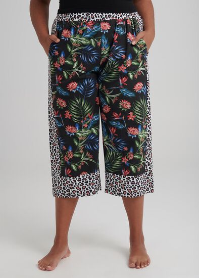 Plus Size Tropical Pj Pant