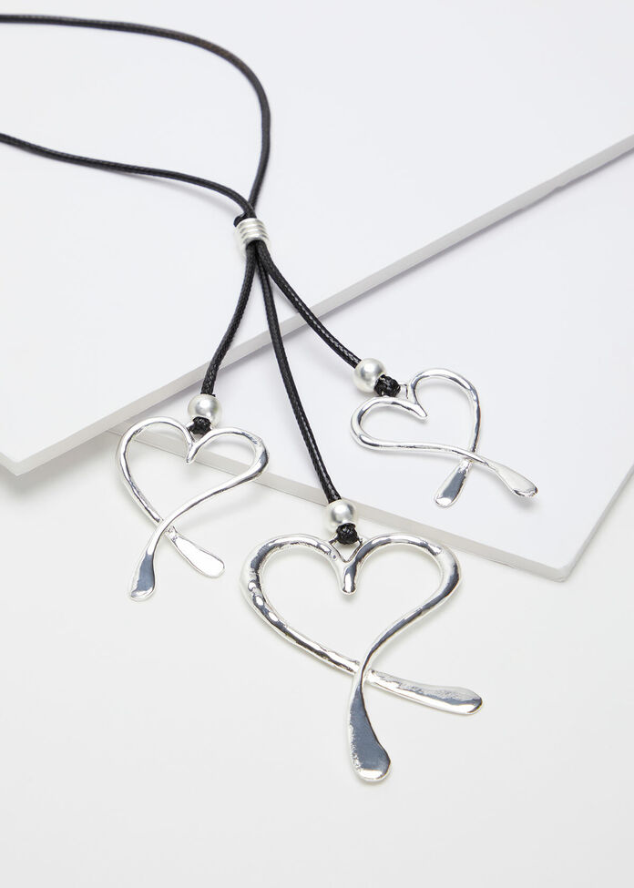 Multi Heart Necklace, , hi-res