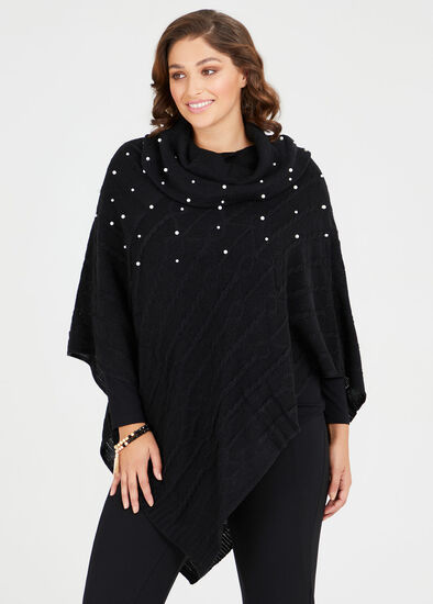 Cascading Pearl Poncho