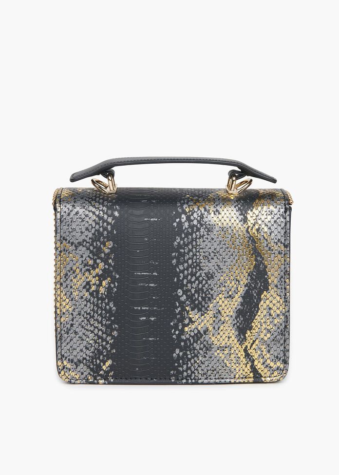 Stella Snake Metallic Bag, , hi-res