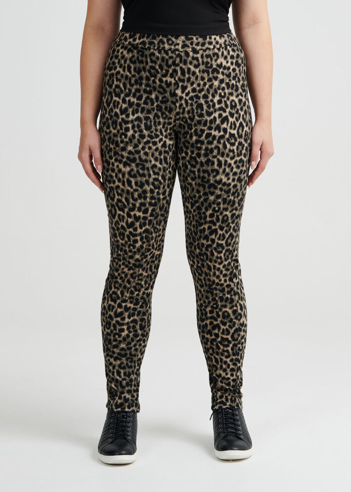 Leopard Ponti Pant, , hi-res