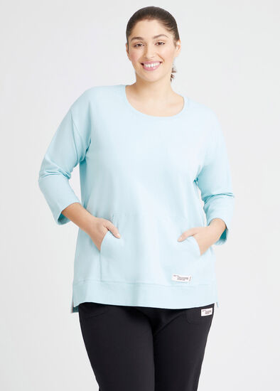 Plus Size Organic Leisure Sweat