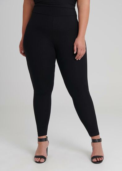 Plus Size Bamboo F/length Legging