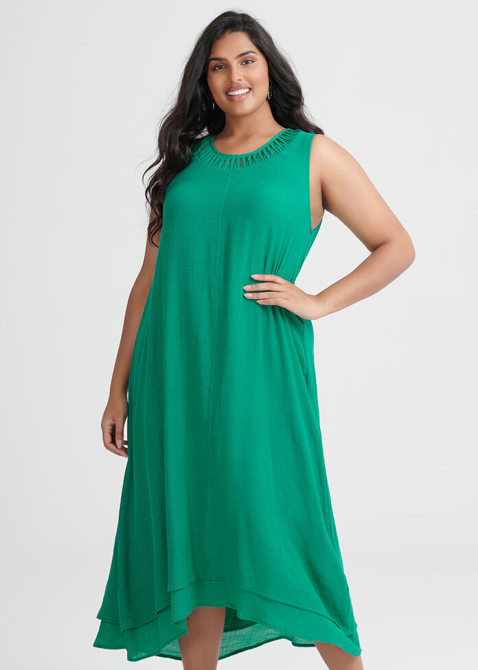 Cross My Heart Maxi Dress, , hi-res