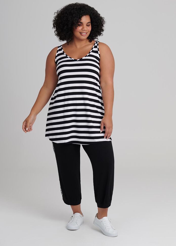 Bamboo Stripe Tank, , hi-res