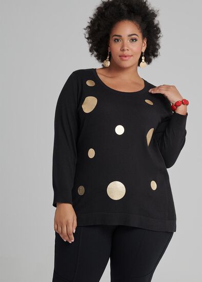 Plus Size Luxe Spot Jumper