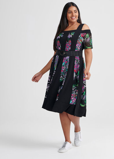 Plus Size Forever Floral Dress